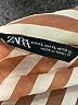 Zara Stripes Orange Long Sleeve Blouse Size XL - photo 7