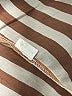 Zara Stripes Orange Long Sleeve Blouse Size XL - photo 8