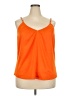 INC International Concepts Orange Sleeveless Blouse Size XXL - photo 1