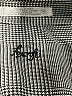 Foxcroft Houndstooth Gray Long Sleeve Button-Down Shirt Size 10 - photo 7