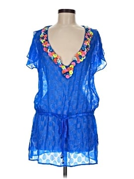 Milly Cabana Sleeveless Silk Top