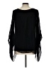 Assorted Brands Black 3/4 Sleeve Blouse Size L (estimated) - photo 2