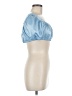 Suzy Blue Short Sleeve Top Size M - photo 4