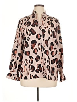 ELOQUII Long Sleeve Blouse (view 1)