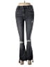 Mother Superior Hearts Gray Jeans Size 26 waist - photo 1