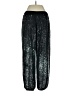 retrofête 100% Viscose Metallic Silver Casual Pants Size S - photo 2