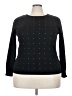 DressBarn Polka Dots Black Pullover Sweater Size 3X - photo 1