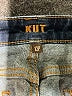Kut from the Kloth Solid Blue Jeans Size 12 (petite) - photo 7
