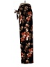 Theory Floral Black Casual Pants Size S - photo 5