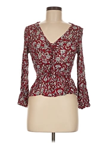 Feather Bone by Anthropologie 3/4 Sleeve Blouse (view 1)
