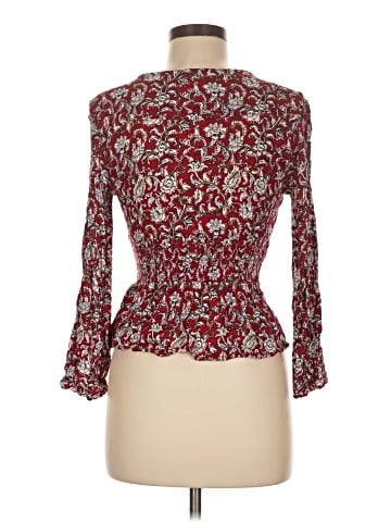 Feather Bone by Anthropologie 3/4 Sleeve Blouse (view 2)
