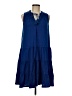 Max Studio Blue Casual Dress Size M - photo 1