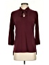 MICHAEL Michael Kors Burgundy 3/4 Sleeve Blouse Size S - photo 1