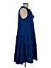 Max Studio Blue Casual Dress Size M - photo 4