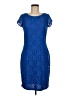 Laundry by Shelli Segal Blue Cocktail Dress Size 8 - photo 1