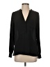 Vince. 100% Rayon Black Long Sleeve Blouse Size 4 - photo 1