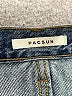 PacSun 100% Cotton Color Block Blue Jeans Size XXS - photo 4