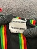W Authentic Wear Stripes Black Jumpsuit Size S - photo 4