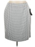 Le Suit Houndstooth Gray Casual Skirt Size 18 - photo 1