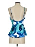 Natori 100% Polyester Blue Sleeveless Top Size XS - photo 2