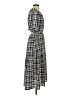 Just Female Plaid Gray Casual Dress Size EU 36 / US 6 - photo 4
