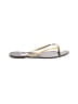 J.Crew Silver Brown Flip Flops Size 9 - photo 1