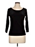 Gap Black 3/4 Sleeve T-Shirt Size M - photo 1
