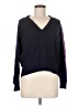 Sandro Color Block Purple Cardigan Size Med (2) - photo 1
