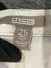 Chico's Tweed Ivory White Jeans Size Lg (2.5) - photo 7