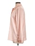Escalier Color Block Pink Long Sleeve Blouse Size L - photo 5