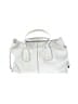 Tod's 100% Leather Metallic Silver Gray Leather Shoulder Bag One size - photo 3