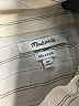 Madewell Stripes Ivory Long Sleeve Button-Down Shirt Size XS - photo 7