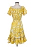 Her Destiny 100% Polyester Yellow Casual Dress Size S - photo 2