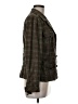 Ruff Hewn 100% Polyester Plaid Green Blazer Size M - photo 4