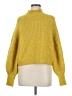 Zara Solid Yellow Turtleneck Sweater Size M - photo 1