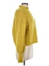 Zara Solid Yellow Turtleneck Sweater Size M - photo 4