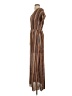 Springfield Stripes Brown Casual Dress Size S - photo 5
