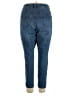 IMAN Solid Blue Jeans Size 16 - photo 2