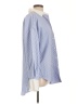 Shein 100% Polyester Color Block Blue 3/4 Sleeve Blouse Size L - photo 4