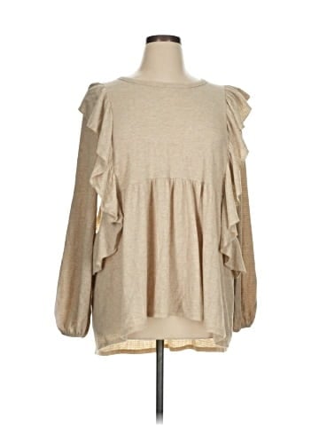 A Beautiful Soul Long Sleeve Blouse (view 1)