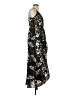 Shein 100% Polyester Floral Black Cocktail Dress Size 2 - photo 4