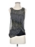 Deletta 100% Modal Gray Sleeveless Blouse Size S - photo 1