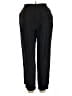 Classiques Entier 100% Acetate Solid Black Casual Pants Size 14 - photo 2