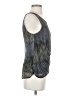 Deletta 100% Modal Gray Sleeveless Blouse Size S - photo 4