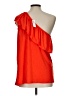 Old Navy 100% Rayon Orange Sleeveless Top Size L (tall) - photo 2