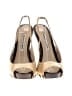 Manolo Blahnik Gold Ivory Heels Size EU 38 - photo 2