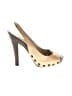 Manolo Blahnik Gold Ivory Heels Size EU 38 - photo 1