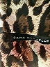 Sara Michelle Animal Print Brown 3/4 Sleeve Blouse Size S (estimated) - photo 7