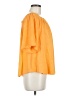Chico's 100% Linen Orange Short Sleeve Top Size Med (1) - photo 4