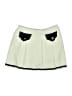 Daisy Solid Ivory White Casual Skirt Size S - photo 1